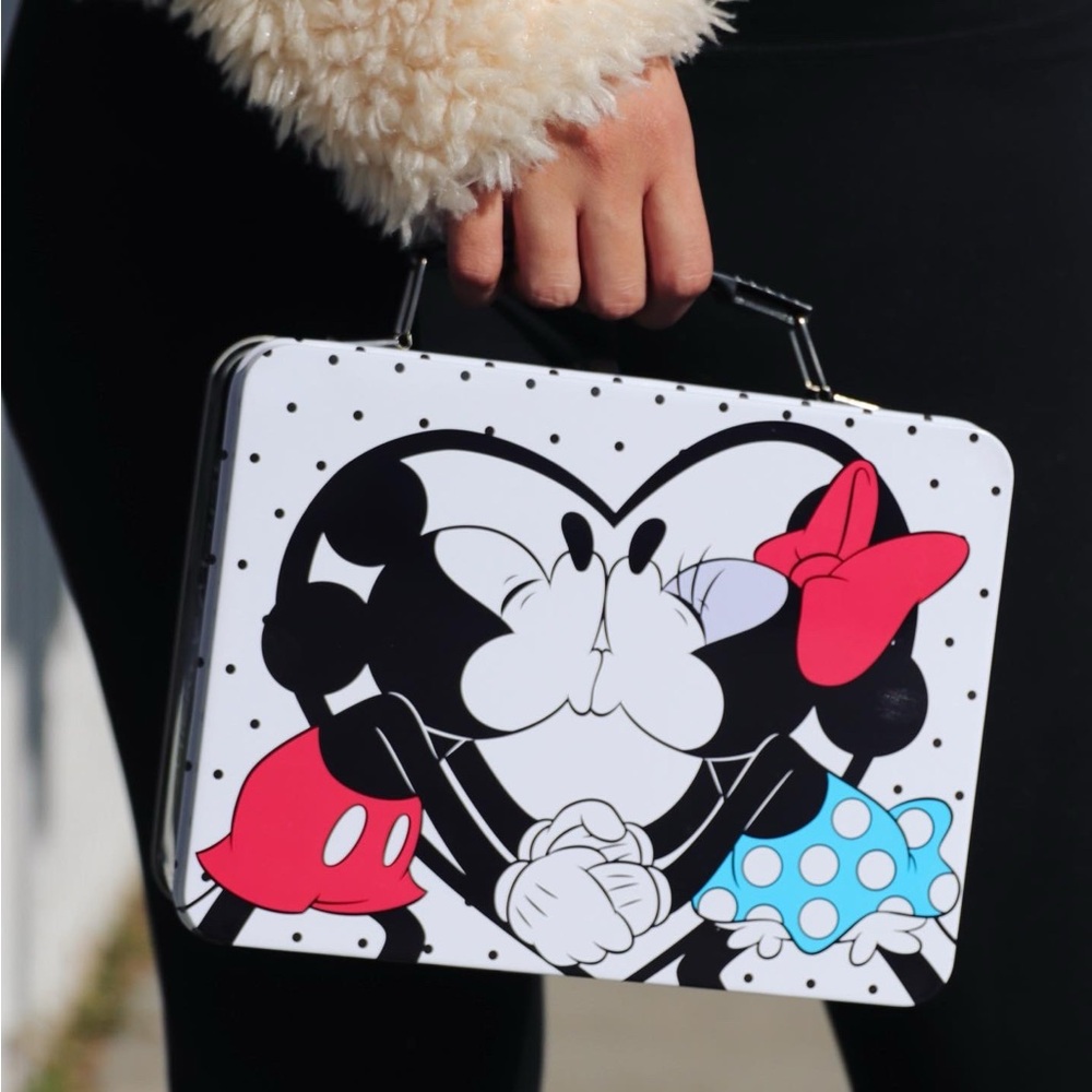 Mickey and Minnie Mouse Polka Dot Lunchbox